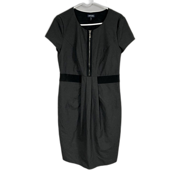 Emporio Armani Jeans Dark Gray/Black Mini Dress Size 12 - Picture 1 of 7